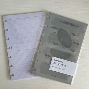 Cloth & Paper HP Mini Nuanced Dashboard Trio + Monthly Fold Out Insert